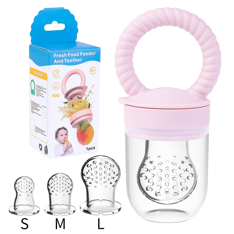 Baby Food Vegetables - Silikonowy smoczek do karmienia niemowląt bez