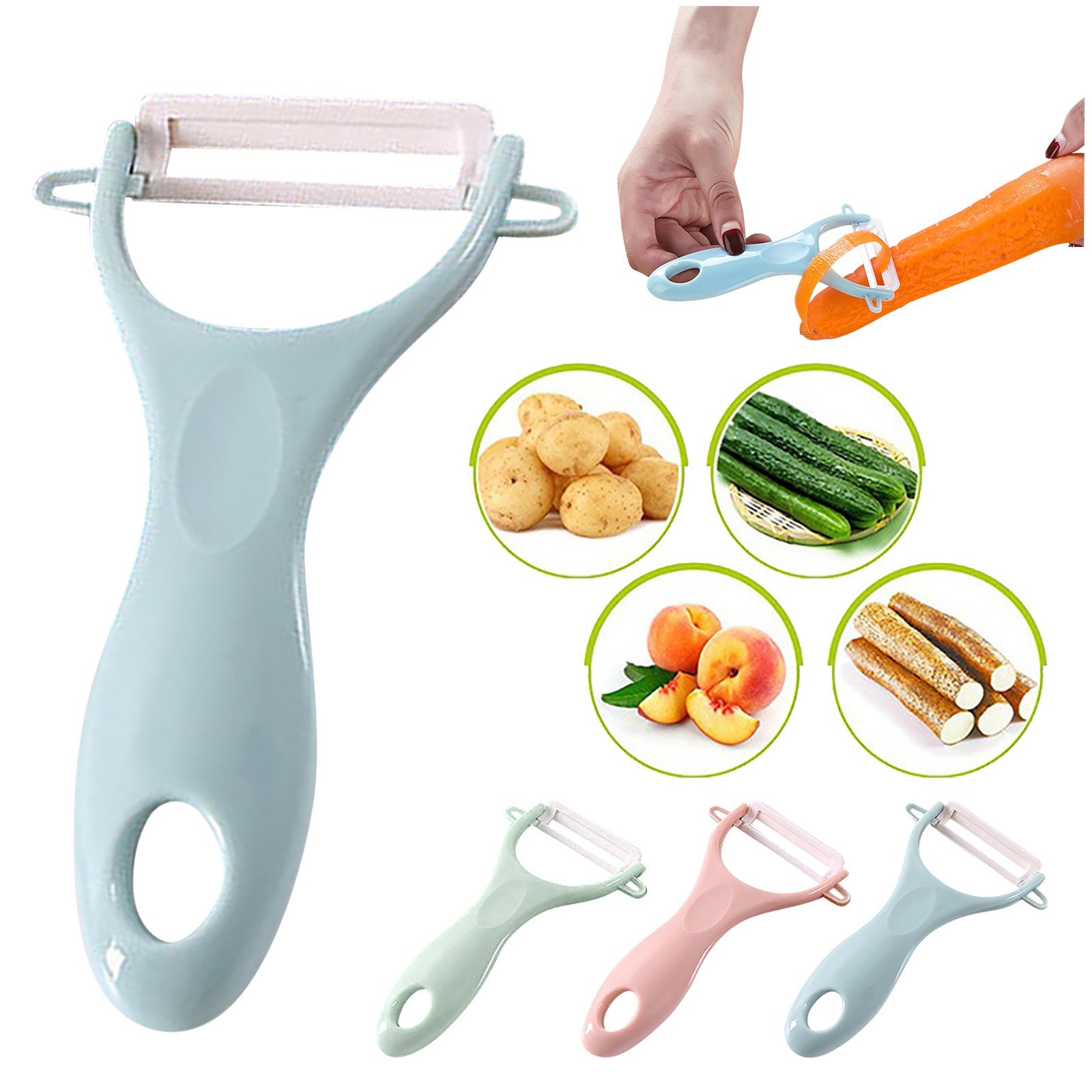Baby Food Vegetables - Ceramiczne kreatywne obieraczki praktyczne wielofunkcyjne dzieci