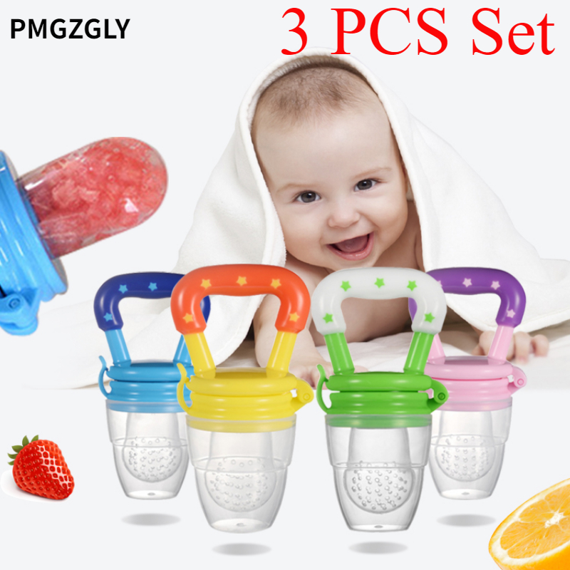 Baby Food Vegetables - 3 szt. Gryzaki dla niemowląt z