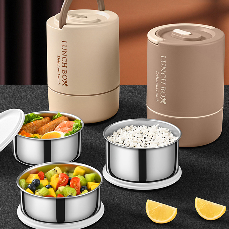 Baby Food Warmer - 4-częściowy zestaw przenośnych pojemników na lunch