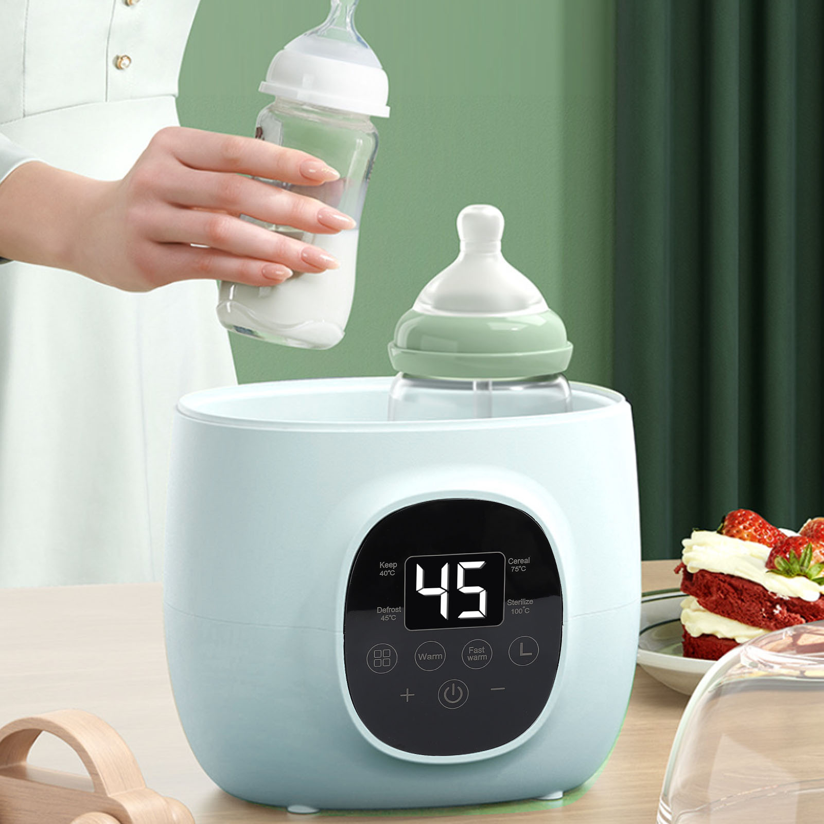 Baby Food Warmer - Podgrzewacz do butelek dla niemowląt 200W