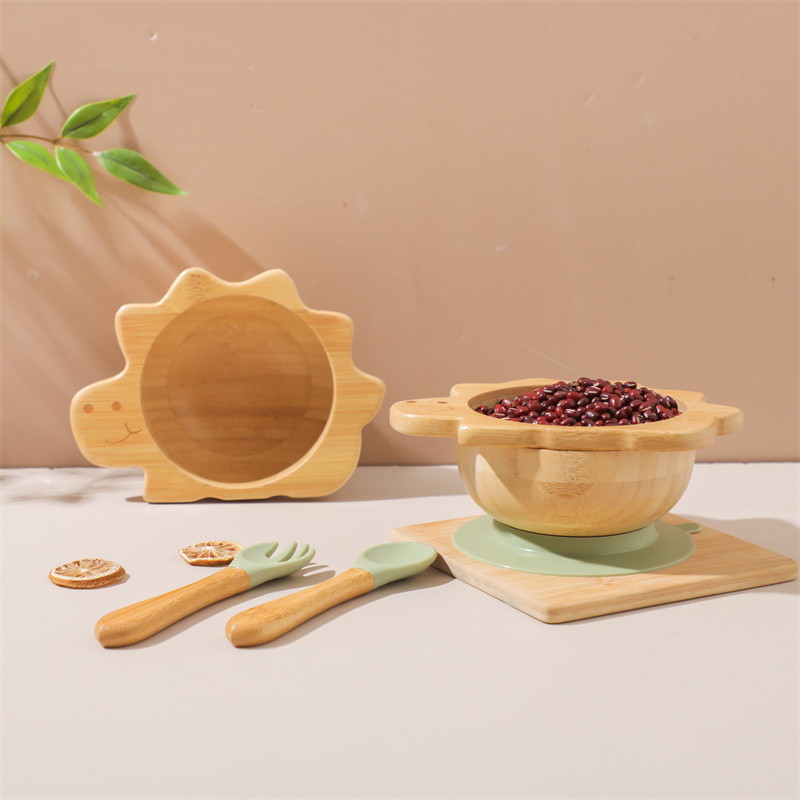 Drewniany zestaw zastawy stoło – Baby Food Menu recenzja i cena