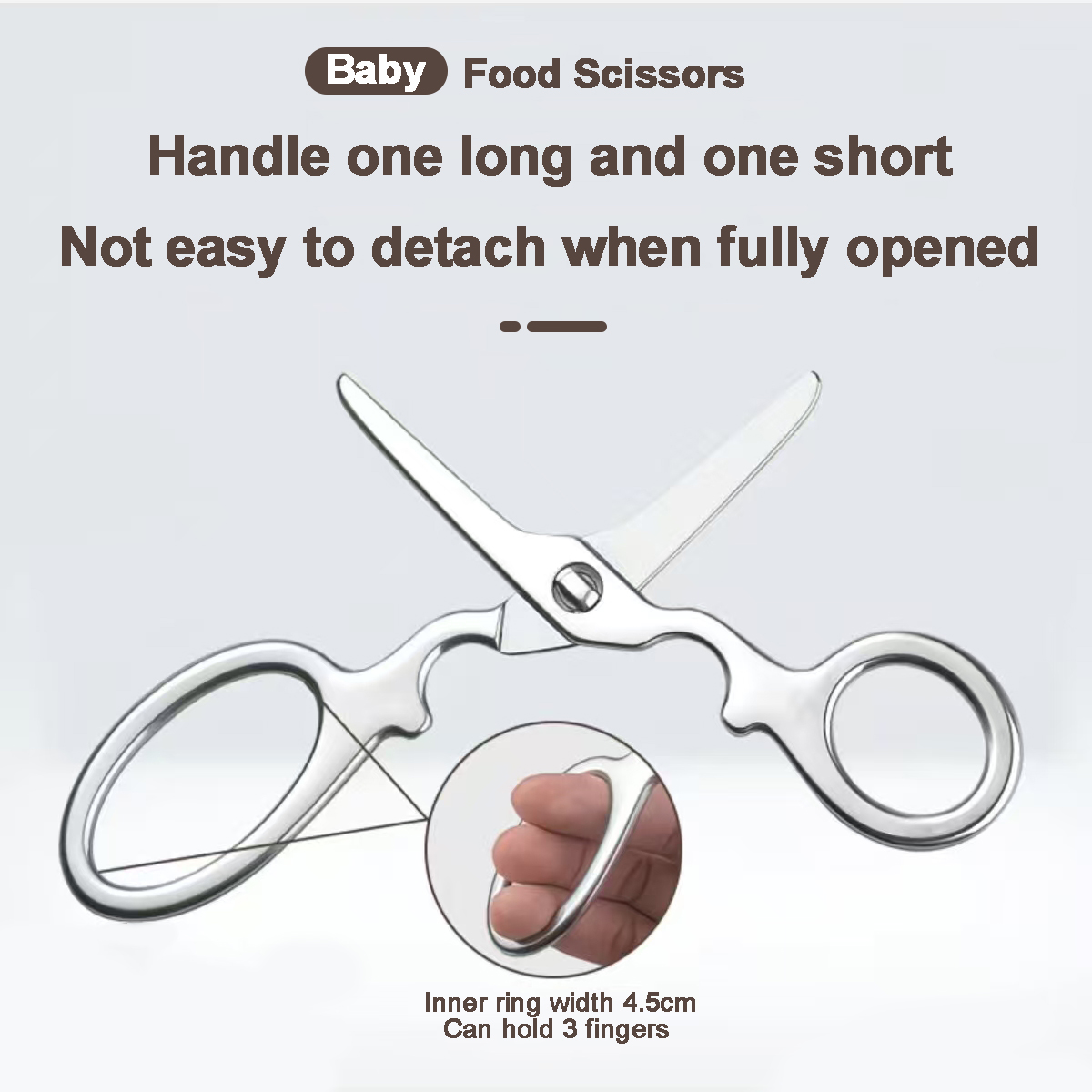 Nożyczki do żywności z element – Baby Food Scissors recenzja i cena