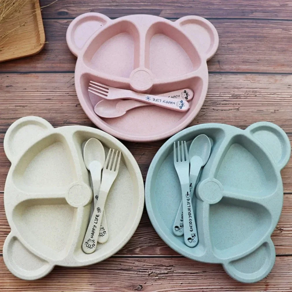 3 szt./zestaw Naczynia dla nie – Baby Food Menu recenzja i cena