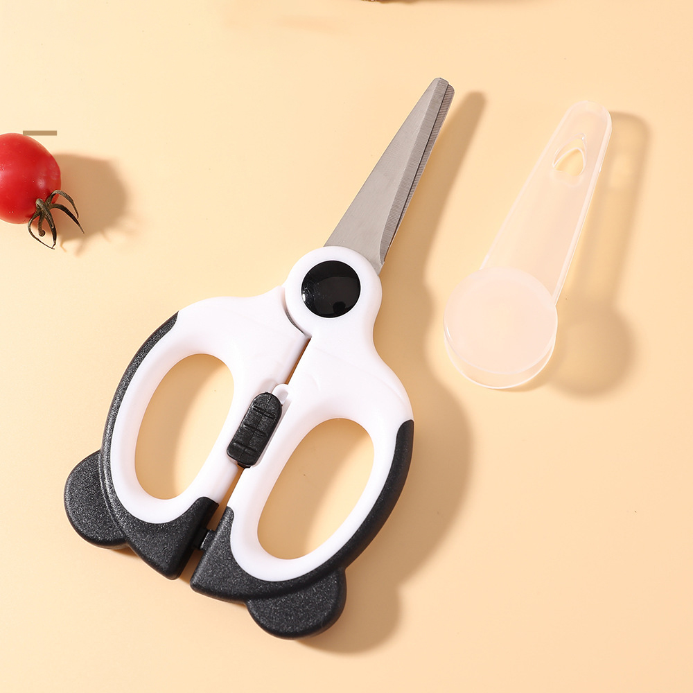 Nożyczki bezpieczne dla dzieci – Baby Food Scissors recenzja i cena